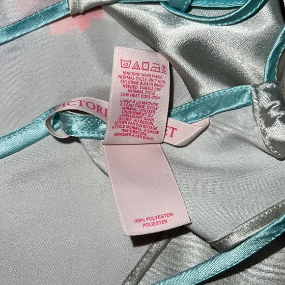 Victoria's Secret Green and Orange Chemise with Halter Neck - Picture 7 of 8